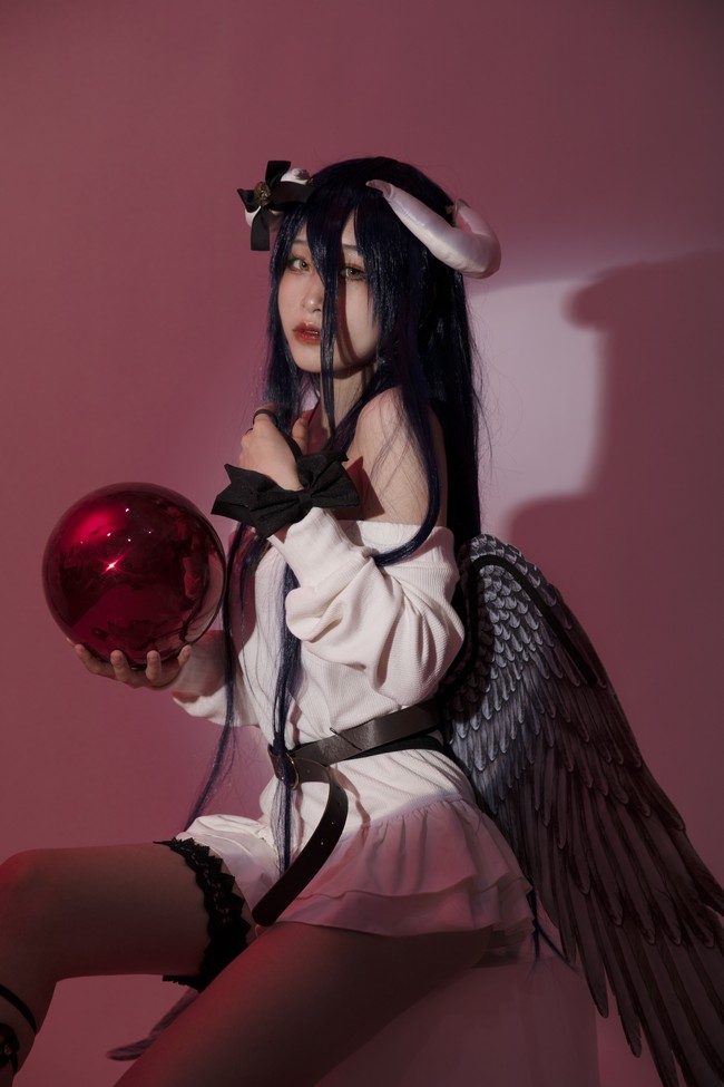 overlord骨王雅儿贝德正片cos