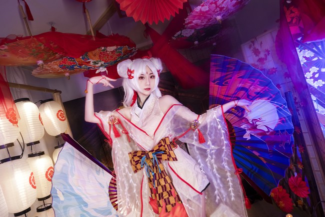 阴阳师不知火cos