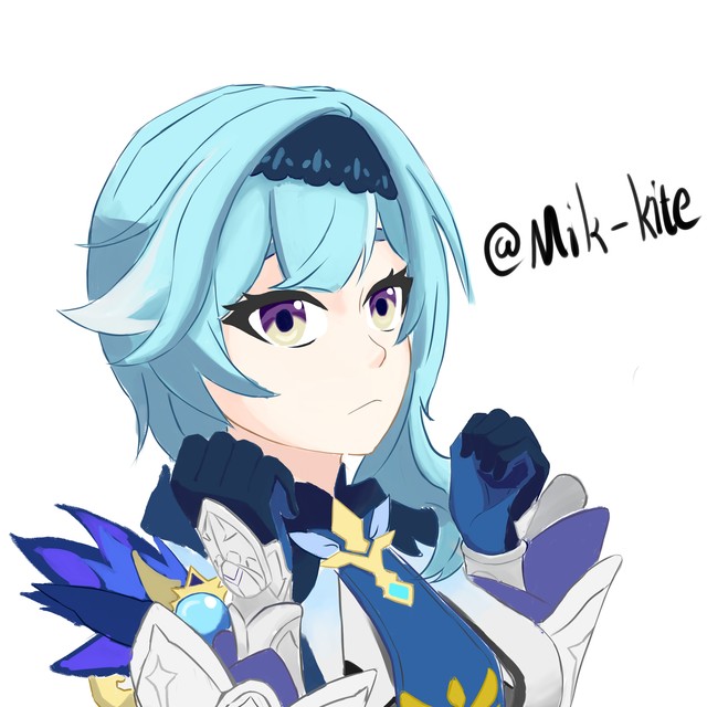 这样的优拉就会有亲近感了吧_(:з」∠)_mik-kite钟离池子小保底没歪