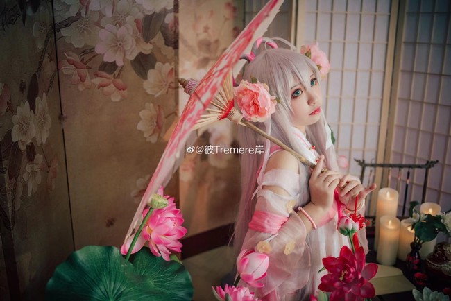 cos正片vocaloidcosplay一花依世界洛天依