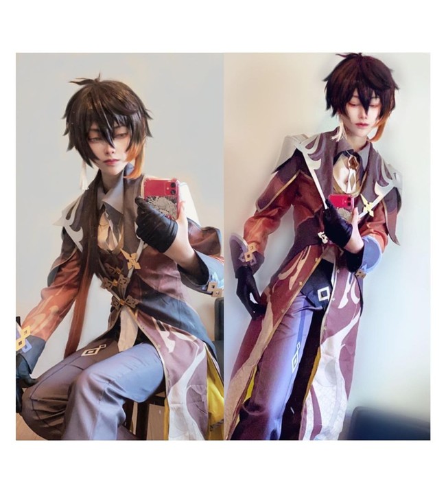 原神cosplay钟离达达利亚不是cp向请多来一些原神同好扩列私信我