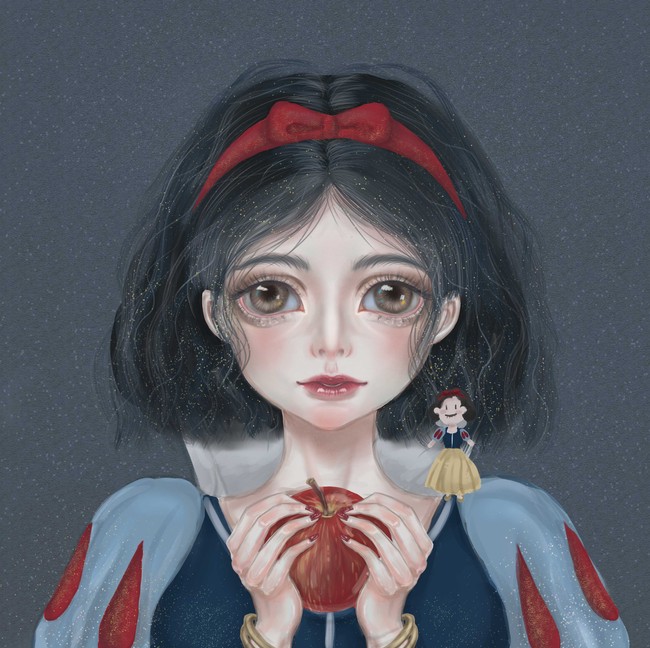 迪士尼白雪公主头像