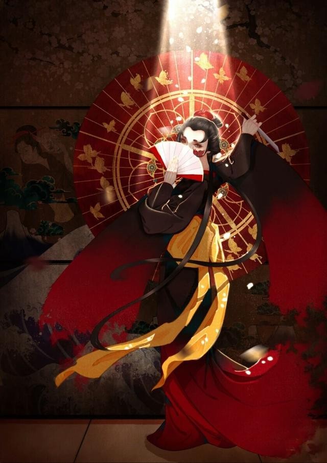 红蝶美智子,是一位出色的舞姬,当她穿起红衣… - 半