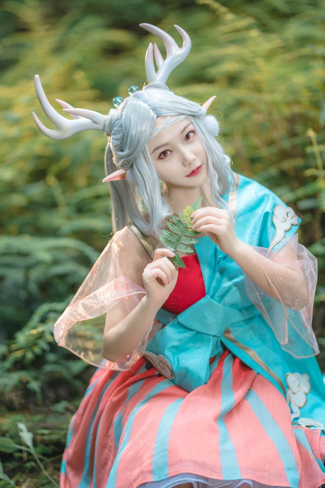 王者荣耀遇见神鹿cos正片