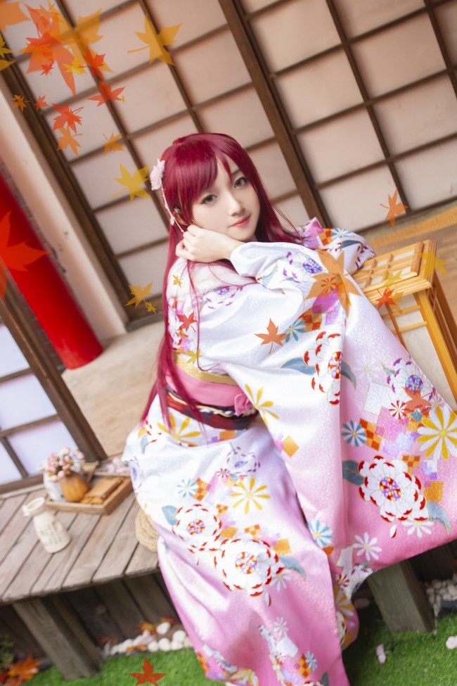 lovelive sunshine 樱内梨子 和服cos cn玖郗juicy-9p