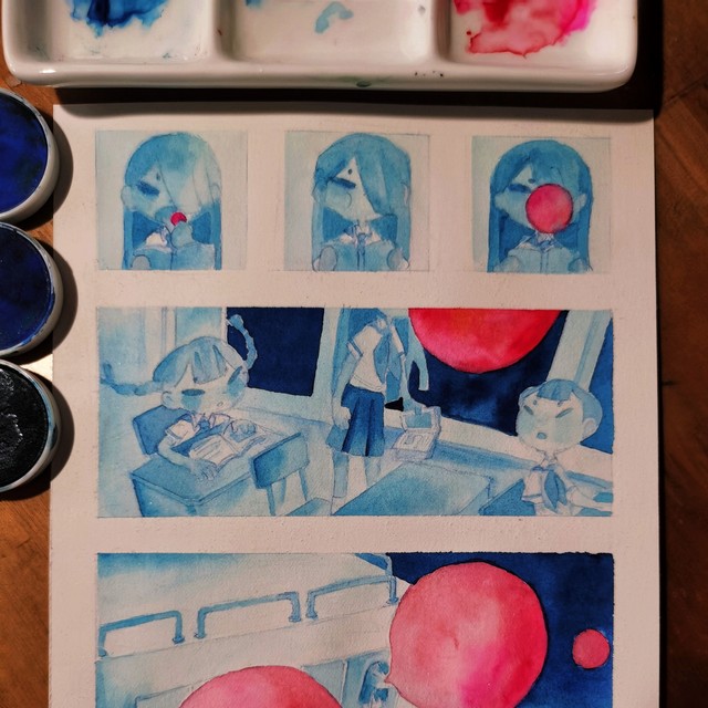 水彩漫画 半次元 Acg爱好者社区