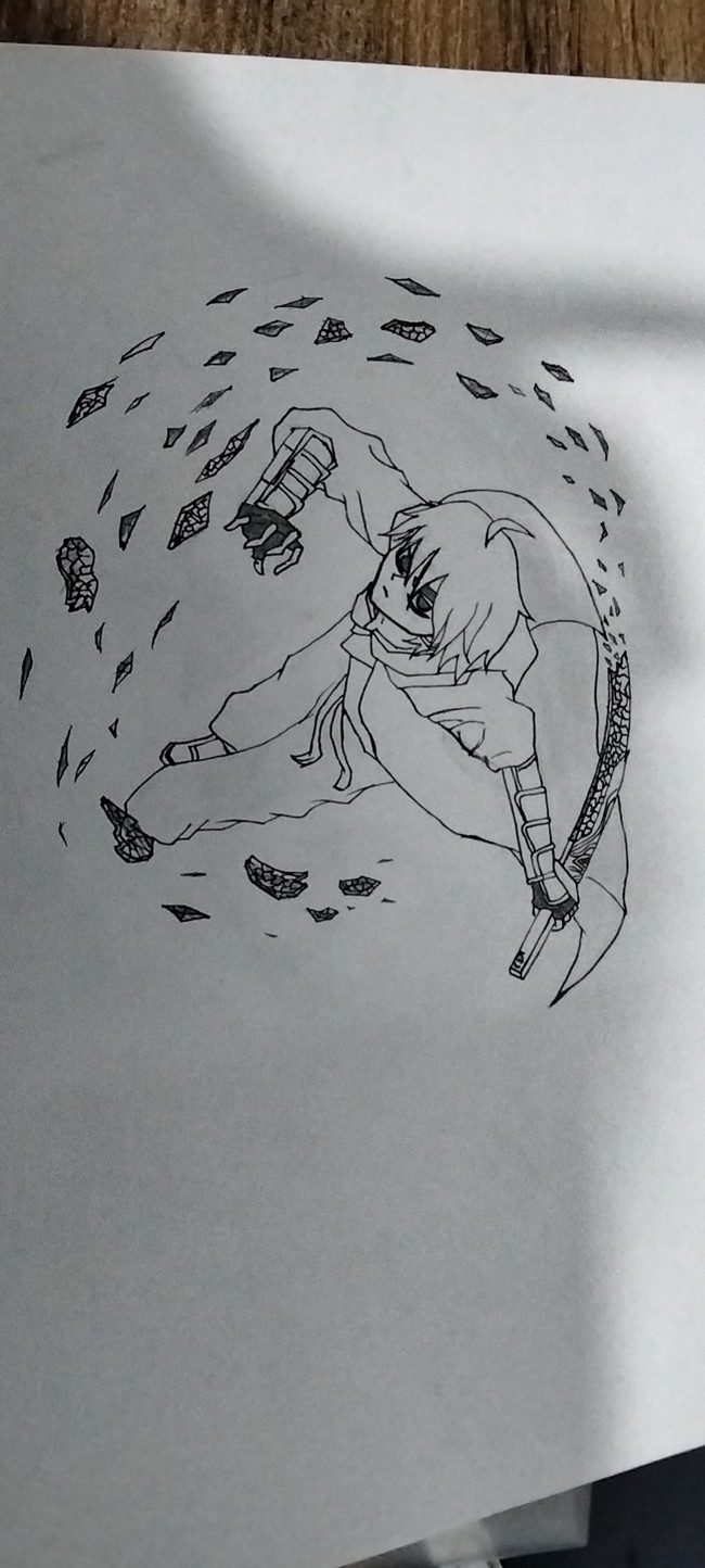 教你如何画一只柒
